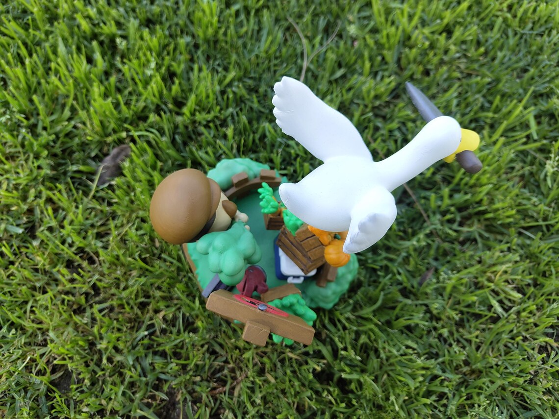 Diorama Goose Game