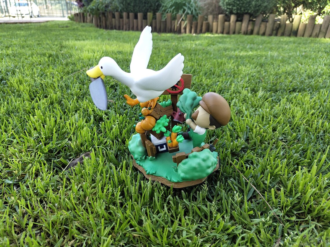 Diorama Goose Game