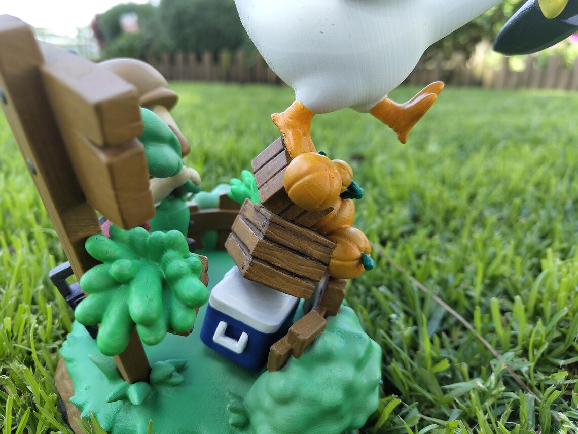 Diorama Goose Game
