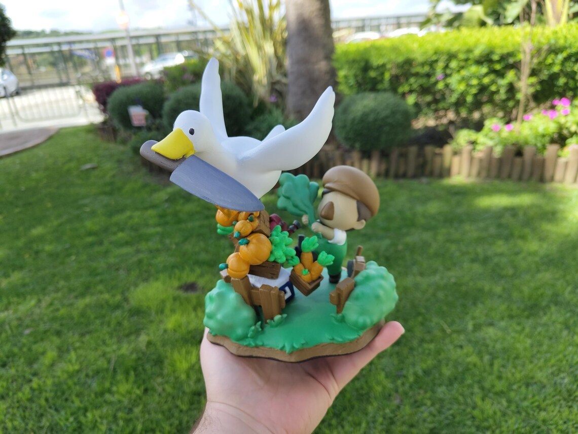 Diorama Goose Game