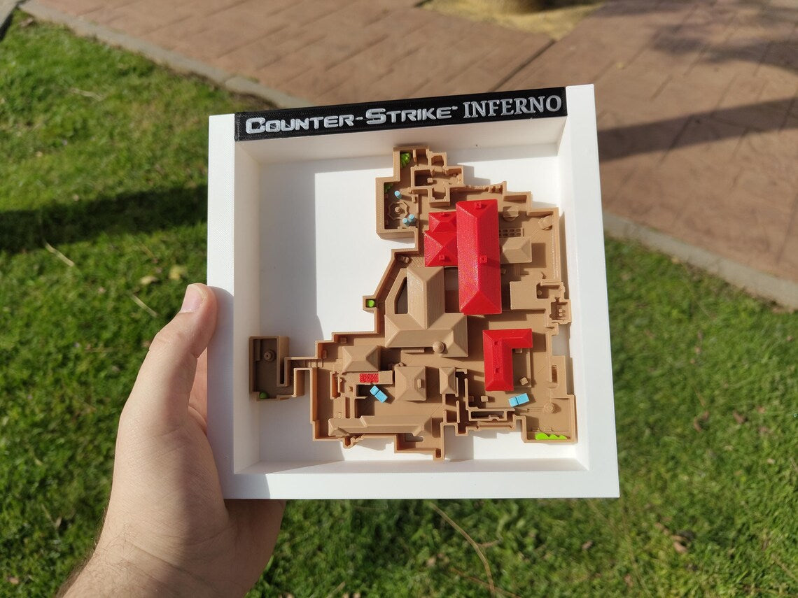 Mapa 3D Inferno Counter Strike