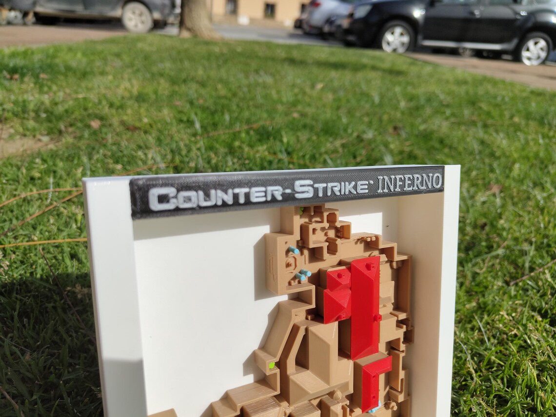 Mapa 3D Inferno Counter Strike