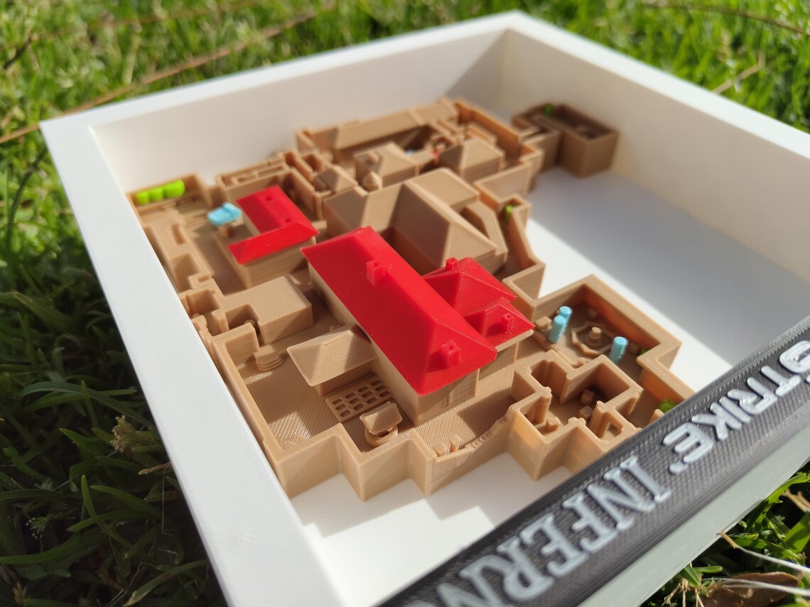 Mapa 3D Inferno Counter Strike