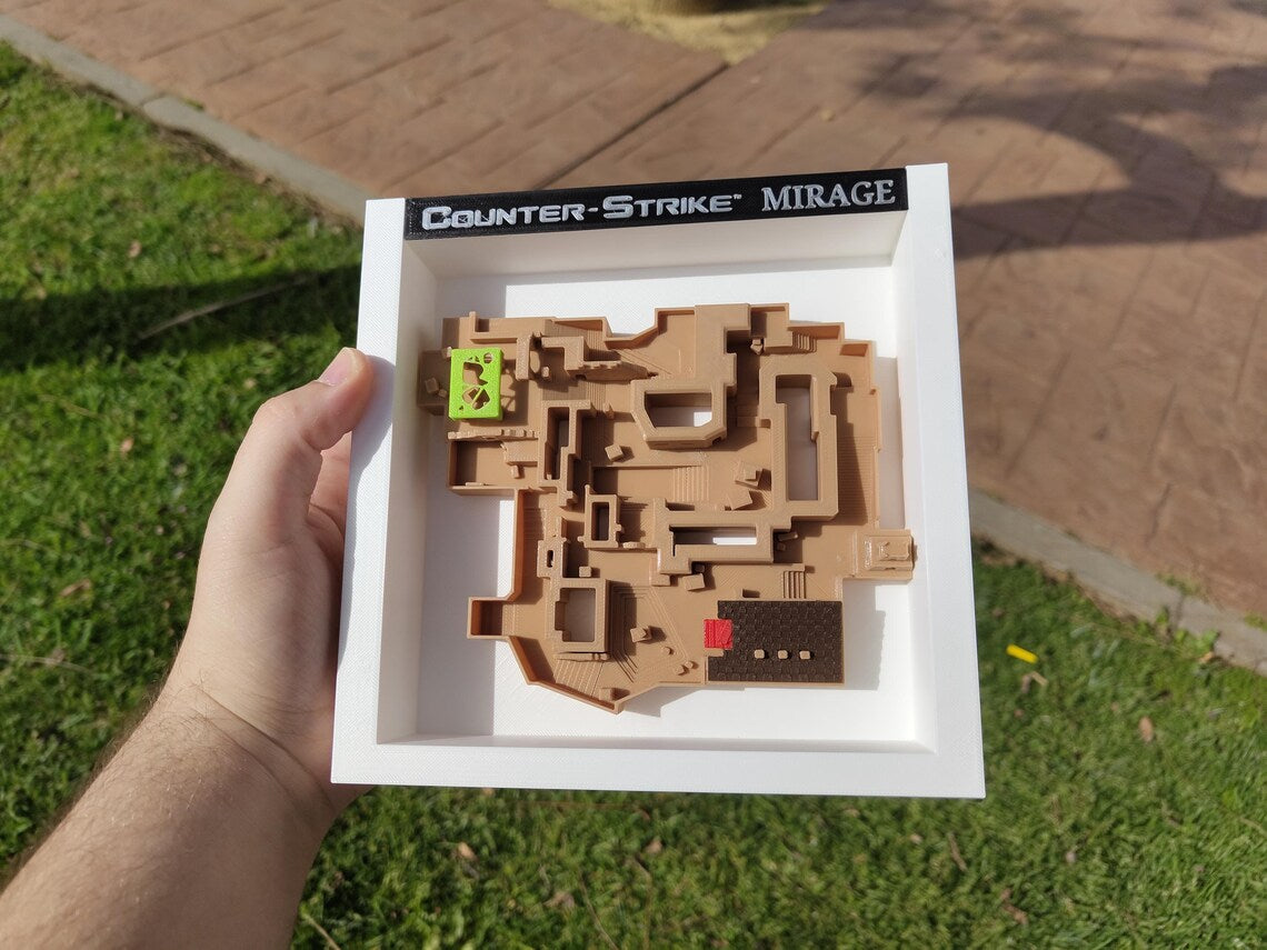 Mapa 3D Mirage Counter Strike