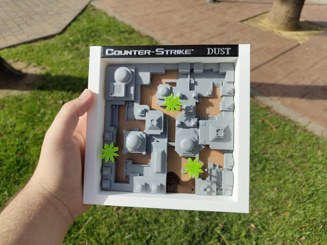 Mapa 3D Dust Counter Strike