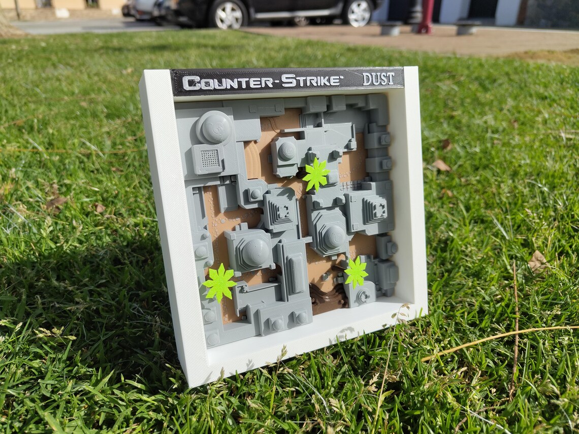 Mapa 3D Dust Counter Strike