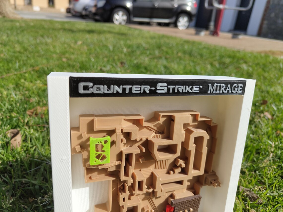Mapa 3D Mirage Counter Strike