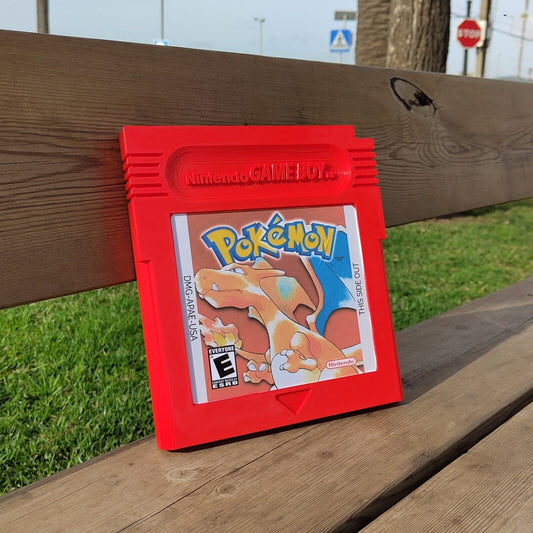 Cuadro Cartucho XXL Pokemon Rojo